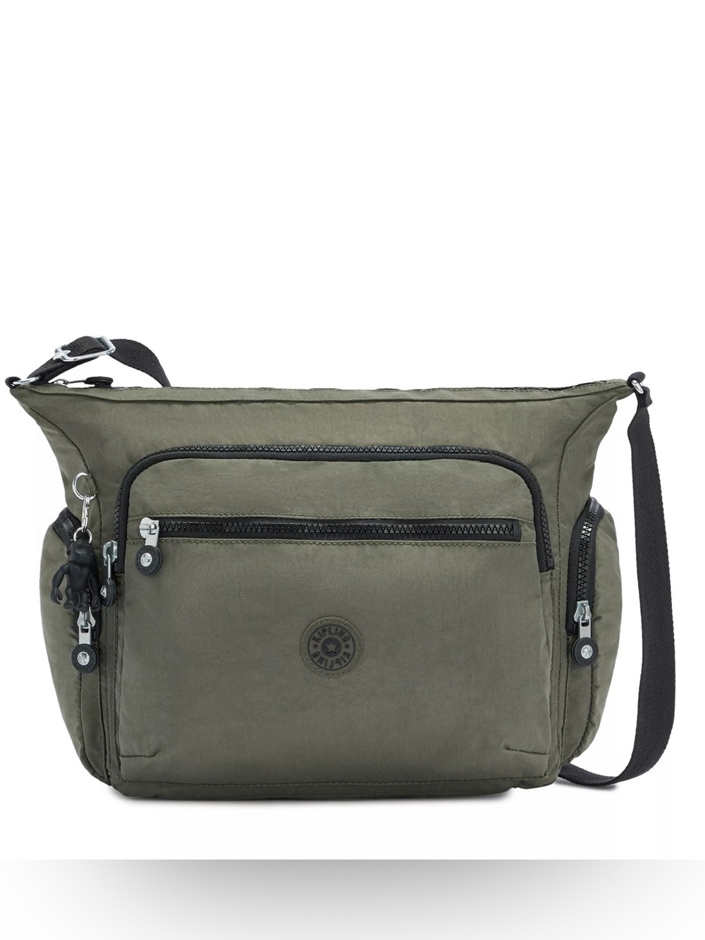 NWOT - Kipling Gabbie Crossbody Bag in Green Moss
